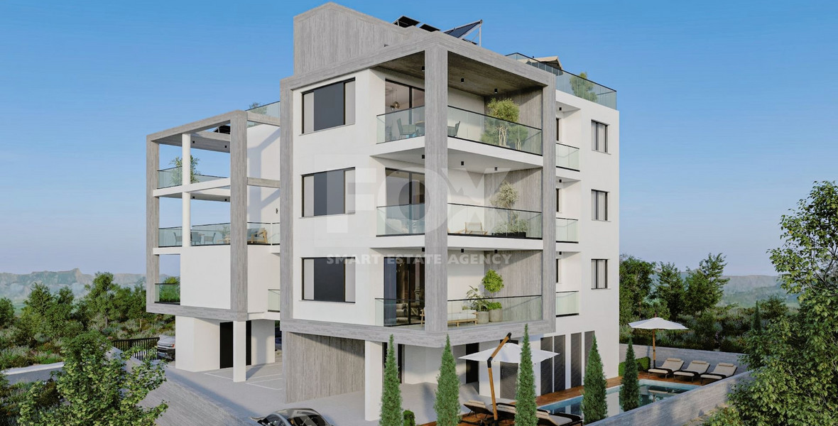 For sale , two bedroom apartment on first loor , in Geroskipou ,Paphos