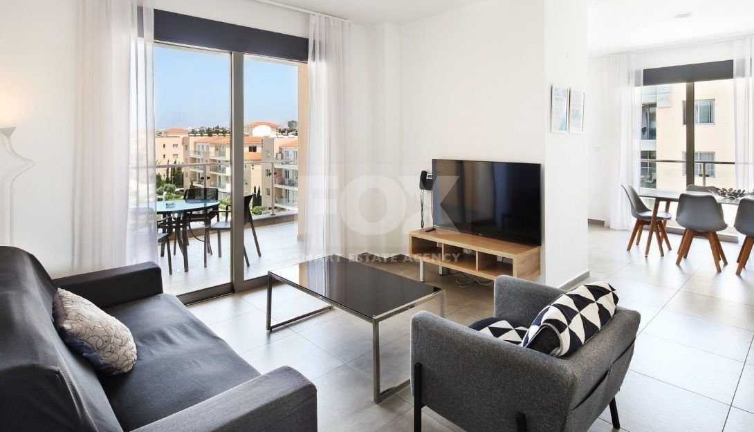 Top floor two-bedroom apartment for sale in Universal area, Paphos