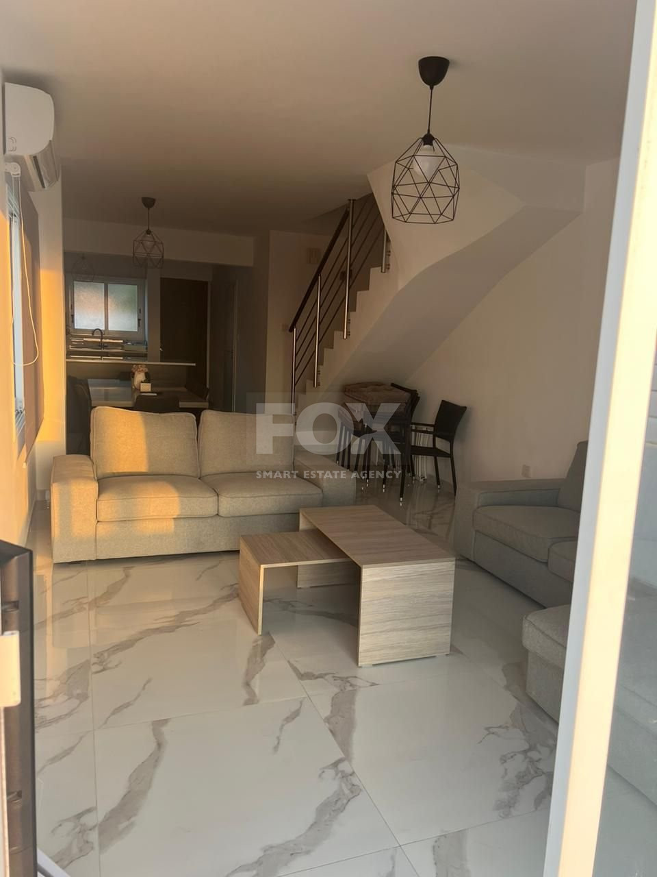 Three bedroom fully furnished townhouse for rent in Tombs Of the Kings area, in Paphos