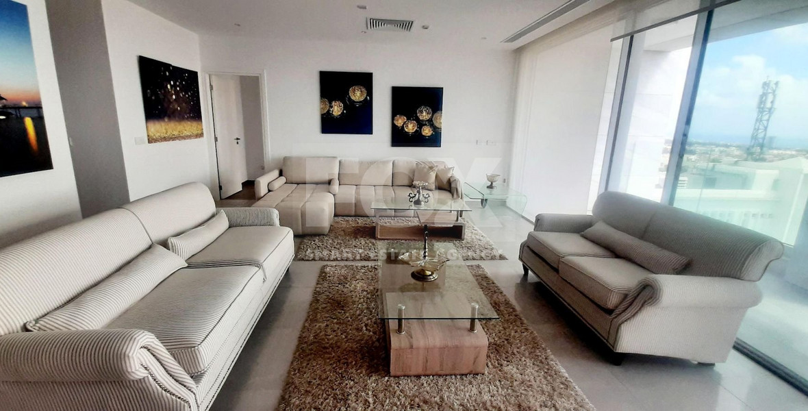 Three Bedroom Luxurius Apartment for Rent in Central Pafos