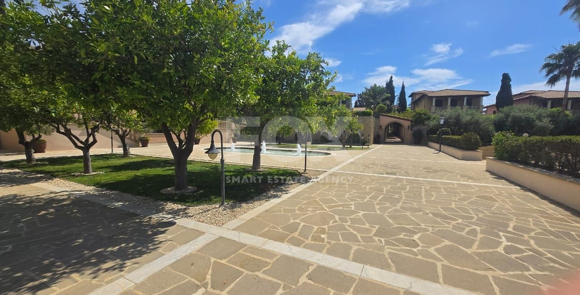 Two bedroom ground floor with garden on The Residence, Pyrgos Seafront, Limassol