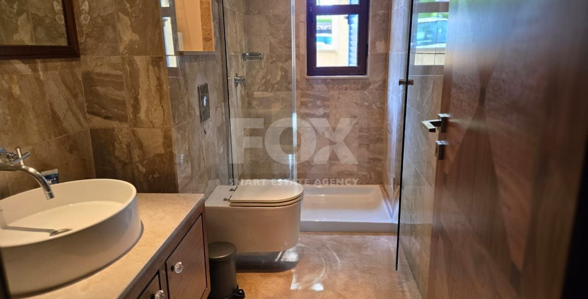 Two bedroom ground floor with garden on The Residence, Pyrgos Seafront, Limassol