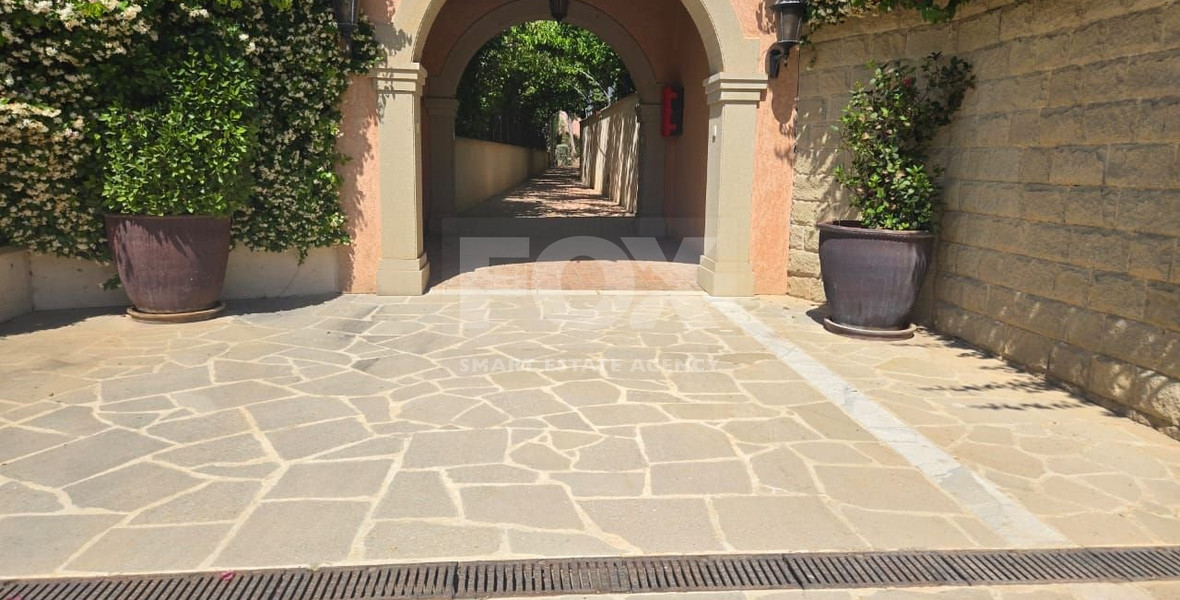 Two bedroom ground floor with garden on The Residence, Pyrgos Seafront, Limassol