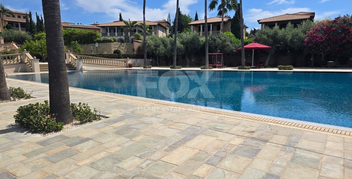 Two bedroom ground floor with garden on The Residence, Pyrgos Seafront, Limassol