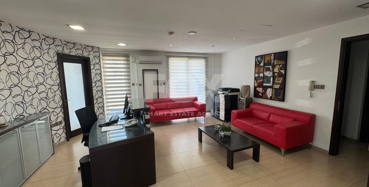 Fully Furnished 100m2 Office for Rent in Pafos