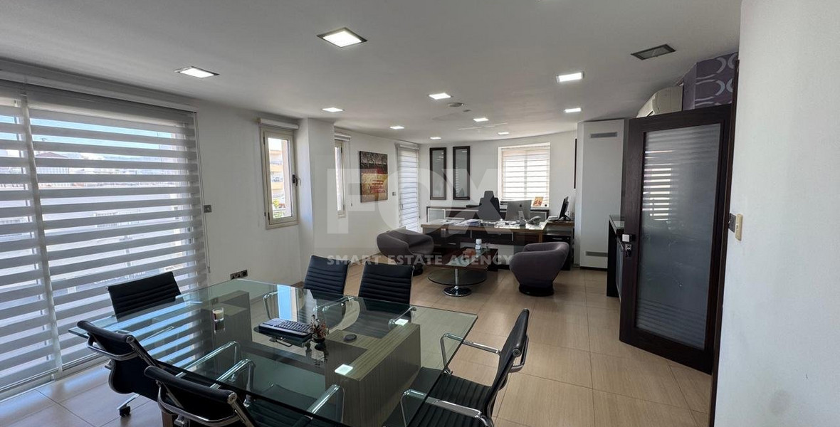Fully Furnished 100m2 Office for Rent in Pafos