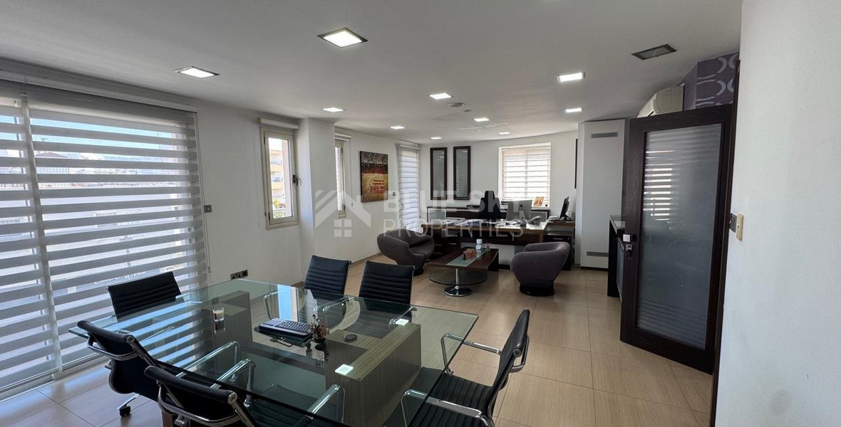 Fully Furnished 100m2 Office for Rent in Pafos