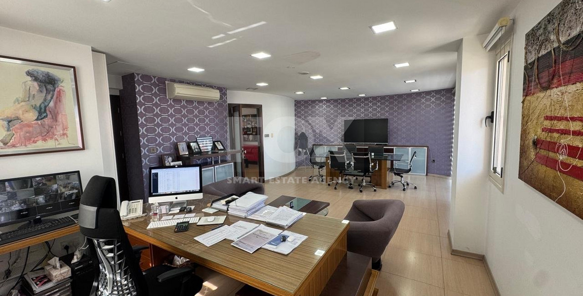 Fully Furnished 100m2 Office for Rent in Pafos