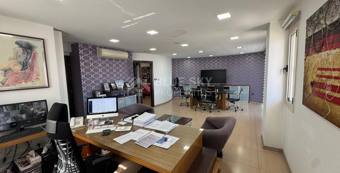 Fully Furnished 100m2 Office for Rent in Pafos