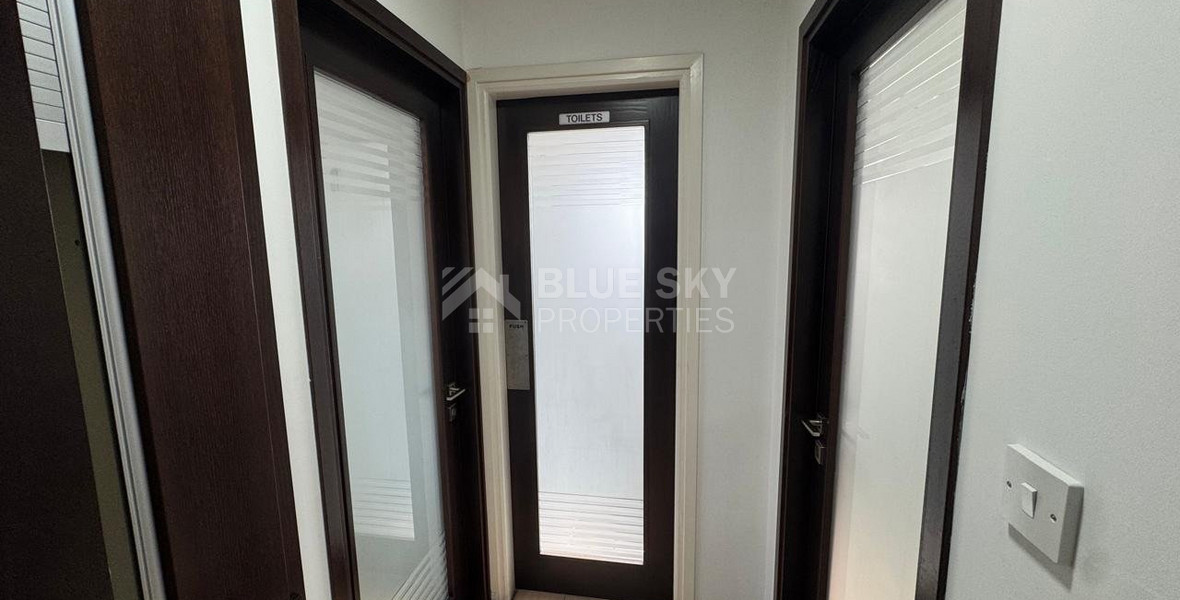 Fully Furnished 100m2 Office for Rent in Pafos