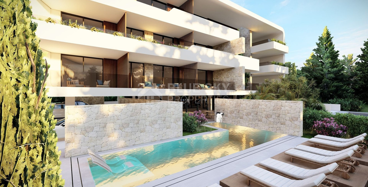 Two bedroom penthouse seaside in Tombs of the KIngs area, Paphos