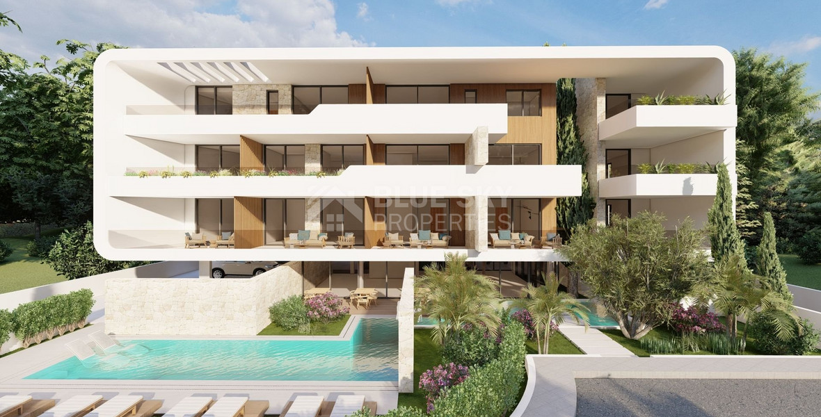 Two bedroom penthouse seaside in Tombs of the KIngs area, Paphos