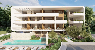 Two bedroom penthouse seaside in Tombs of the KIngs area, Paphos
