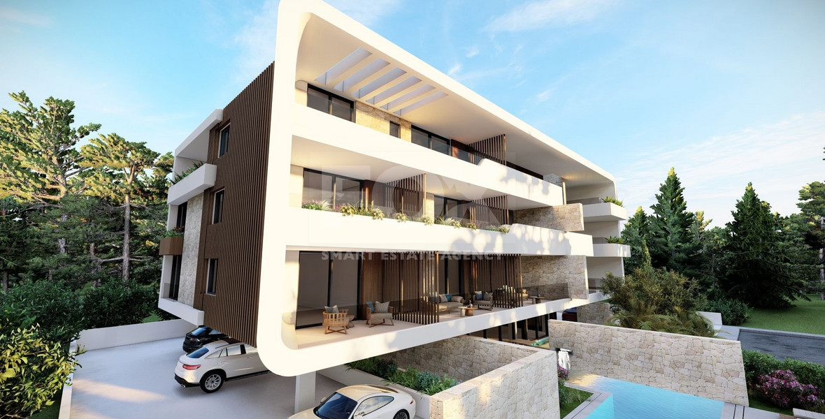 Two bedroom penthouse seaside in Tombs of the KIngs area, Paphos