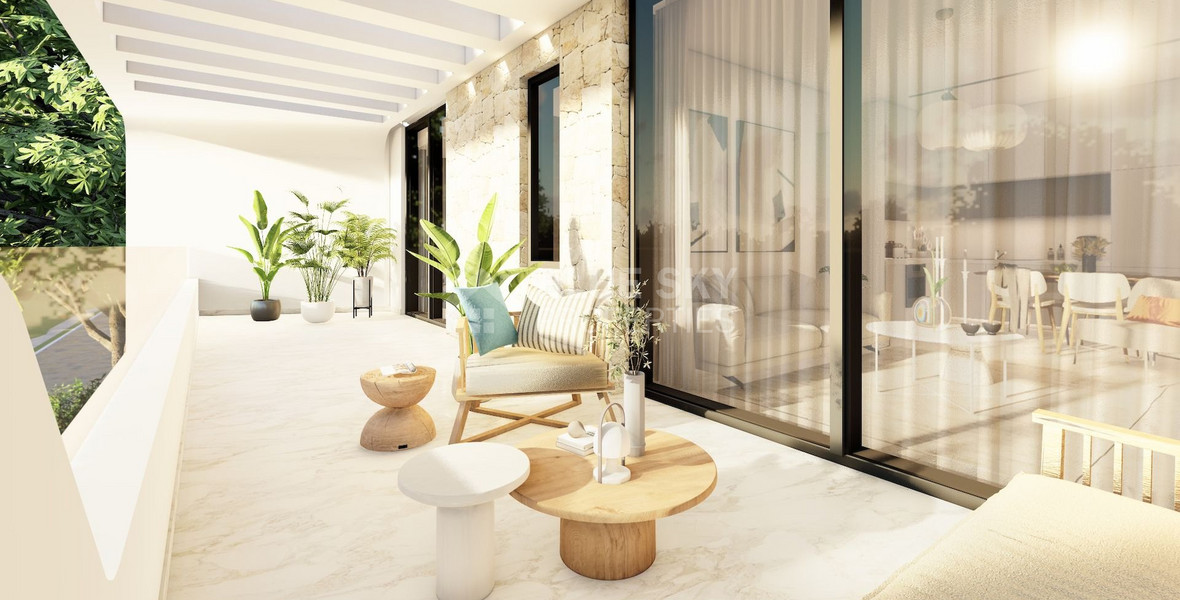 Two bedroom penthouse seaside in Tombs of the KIngs area, Paphos