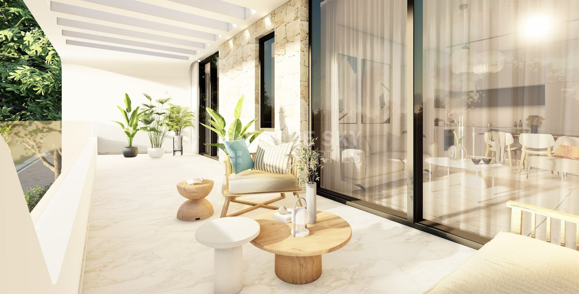 Two bedroom penthouse seaside in Tombs of the KIngs area, Paphos