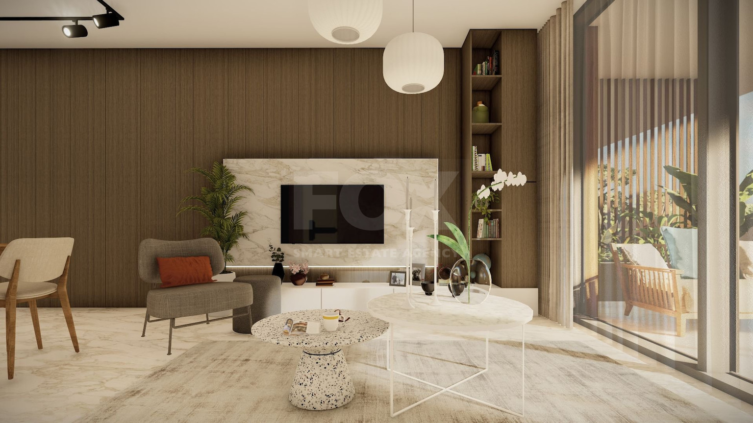 Two bedroom apartment on third floor , in Tombs of the KIngs area, Paphos