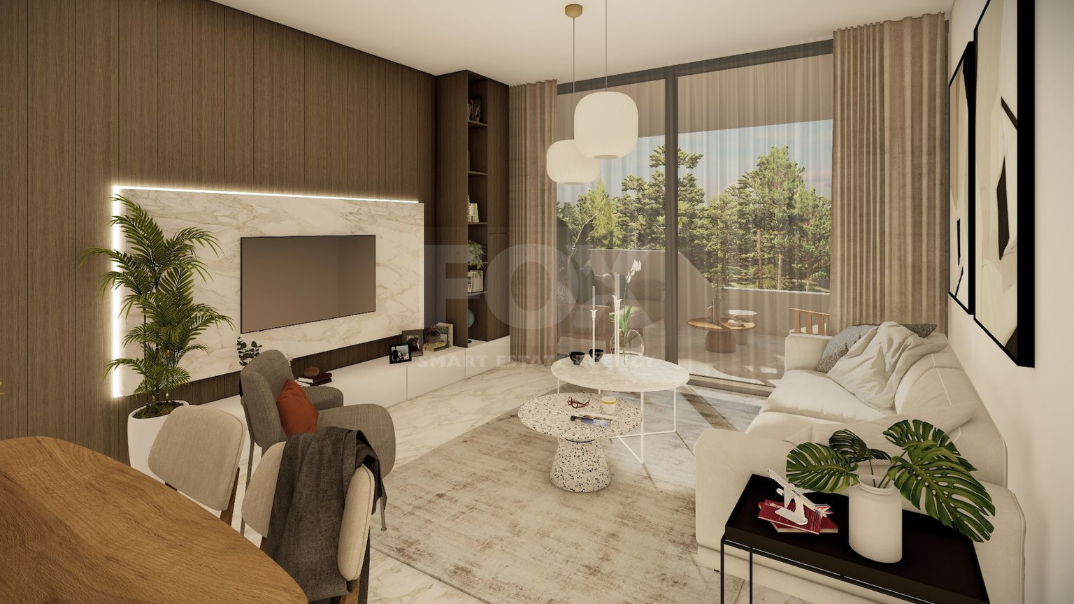 Two bedroom apartment on third floor , in Tombs of the KIngs area, Paphos