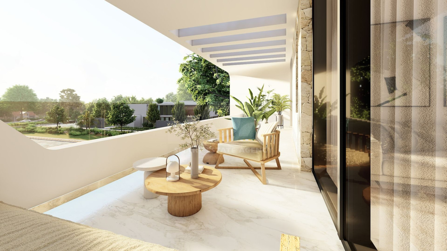Two bedroom apartment on third floor , in Tombs of the KIngs area, Paphos