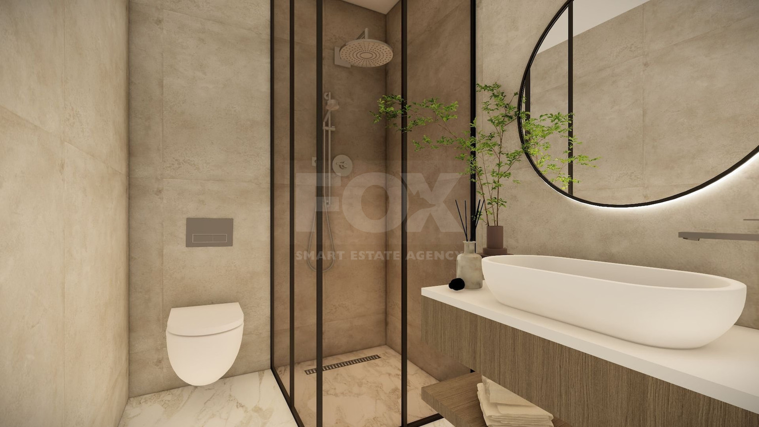 Two bedroom apartment on third floor , in Tombs of the KIngs area, Paphos