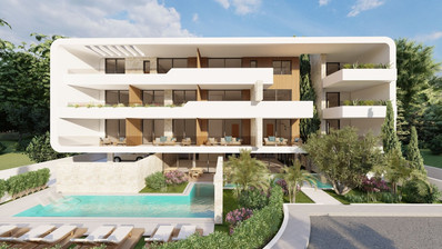 Two bedroom apartment on third floor , in Tombs of the KIngs area, Paphos