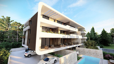 Two bedroom apartment on third floor , in Tombs of the KIngs area, Paphos