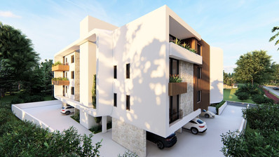 Two bedroom apartment on third floor , in Tombs of the KIngs area, Paphos