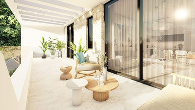 Two bedroom apartment on third floor , in Tombs of the KIngs area, Paphos