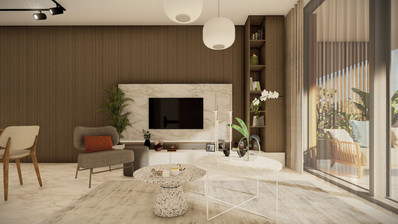 Two bedroom apartment on third floor , in Tombs of the KIngs area, Paphos