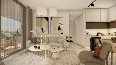 Two bedroom apartment on third floor , in Tombs of the KIngs area, Paphos