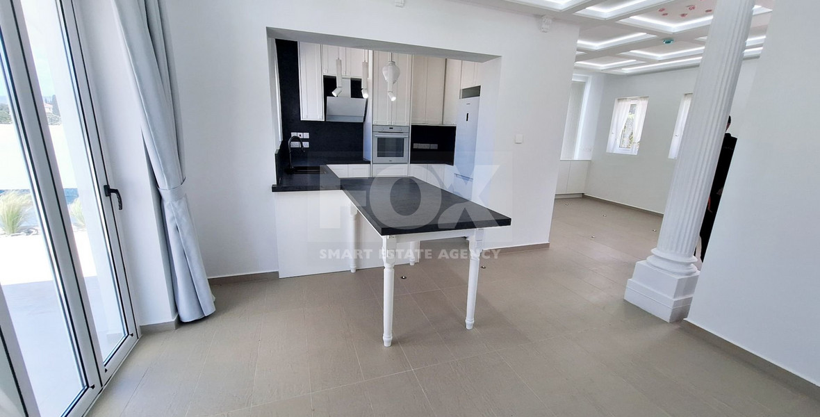 Modern Unfurnished Kissonerga House with Sea View, for rent