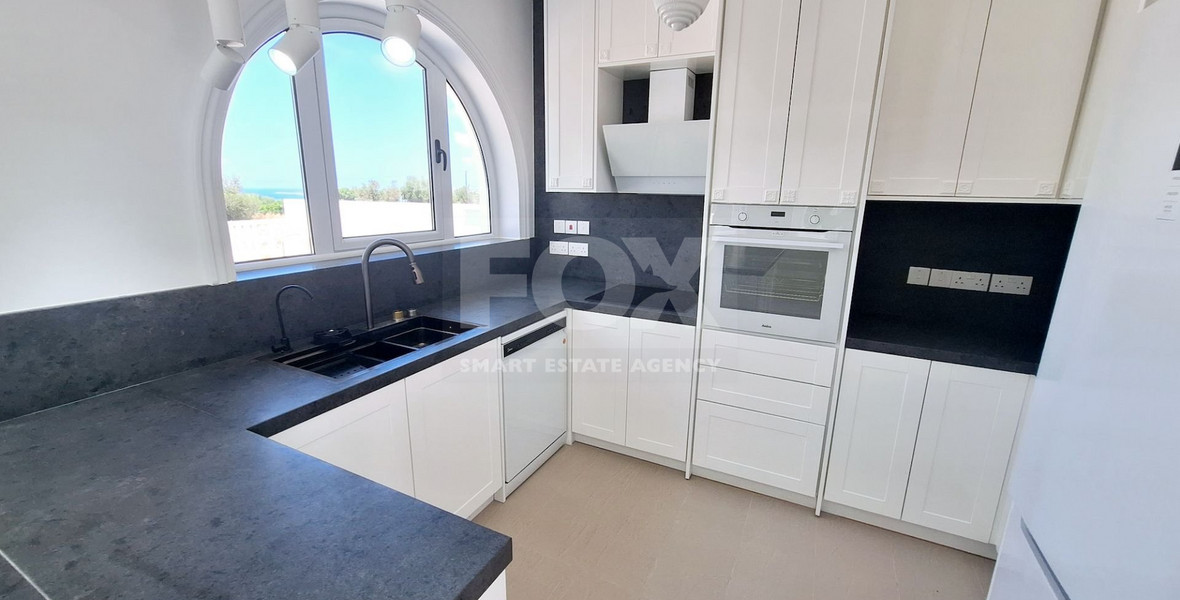 Modern Unfurnished Kissonerga House with Sea View, for rent