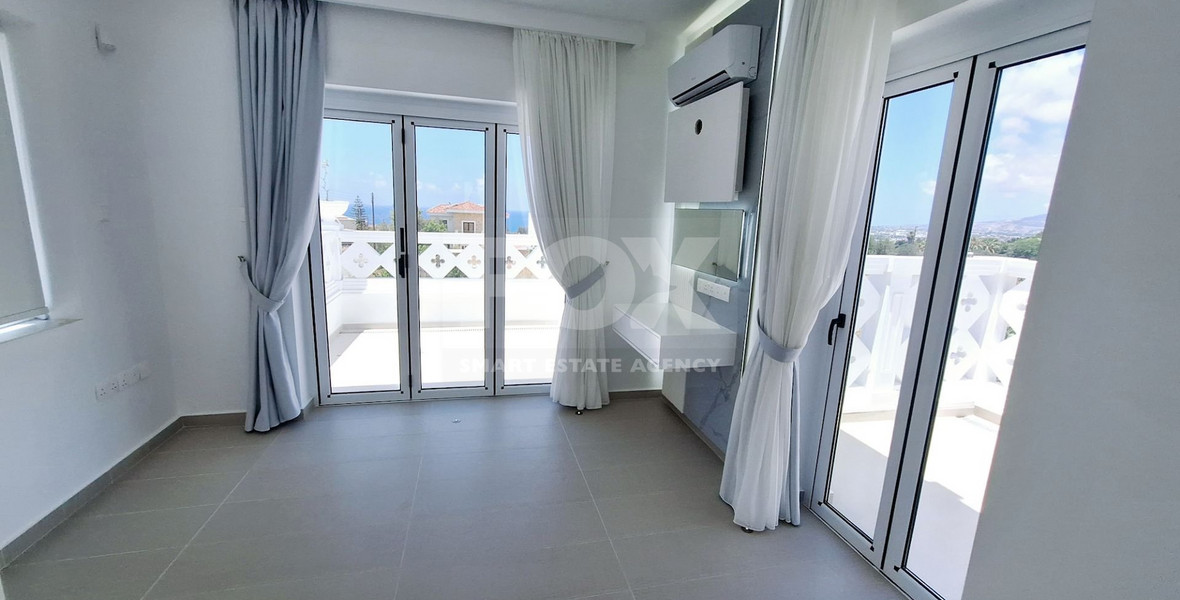 Modern Unfurnished Kissonerga House with Sea View, for rent