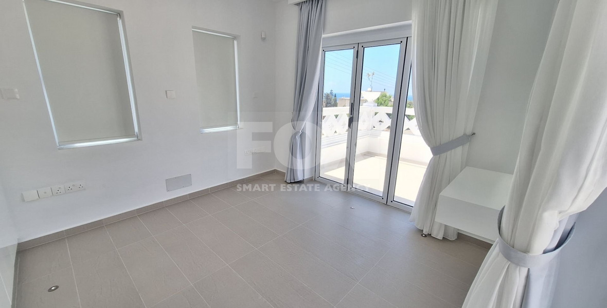 Modern Unfurnished Kissonerga House with Sea View, for rent