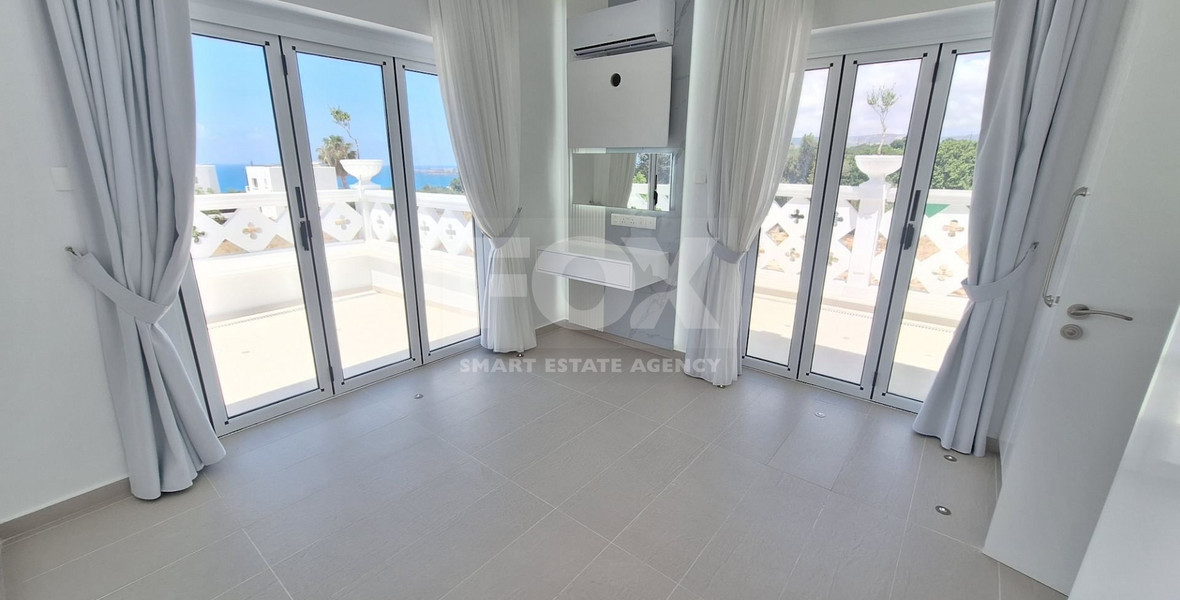 Modern Unfurnished Kissonerga House with Sea View, for rent
