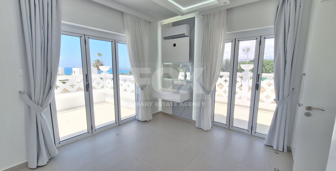 Modern Unfurnished Kissonerga House with Sea View, for rent