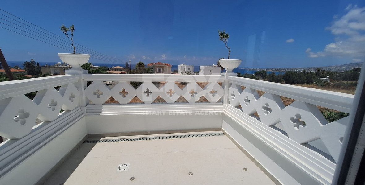 Modern Unfurnished Kissonerga House with Sea View, for rent