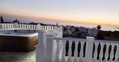 Modern Unfurnished Kissonerga House with Sea View, for rent