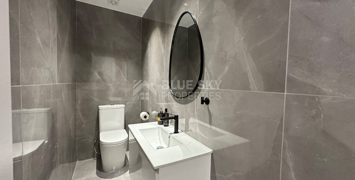 FOR RENT FULLY RENOVATED 2 BEDROOM GROUND LEVEL HOUSE IN AGIOS NIKOLAOS AREA OF LIMASSOL