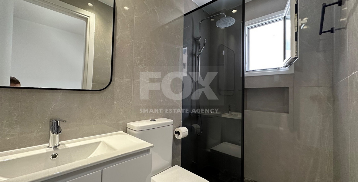FOR RENT FULLY RENOVATED NEW 2 BEDROOM 2 BATHROOM GROUND LEVEL HOUSE IN AGIOS NECTARIOS AREA OF LIMASSOL
