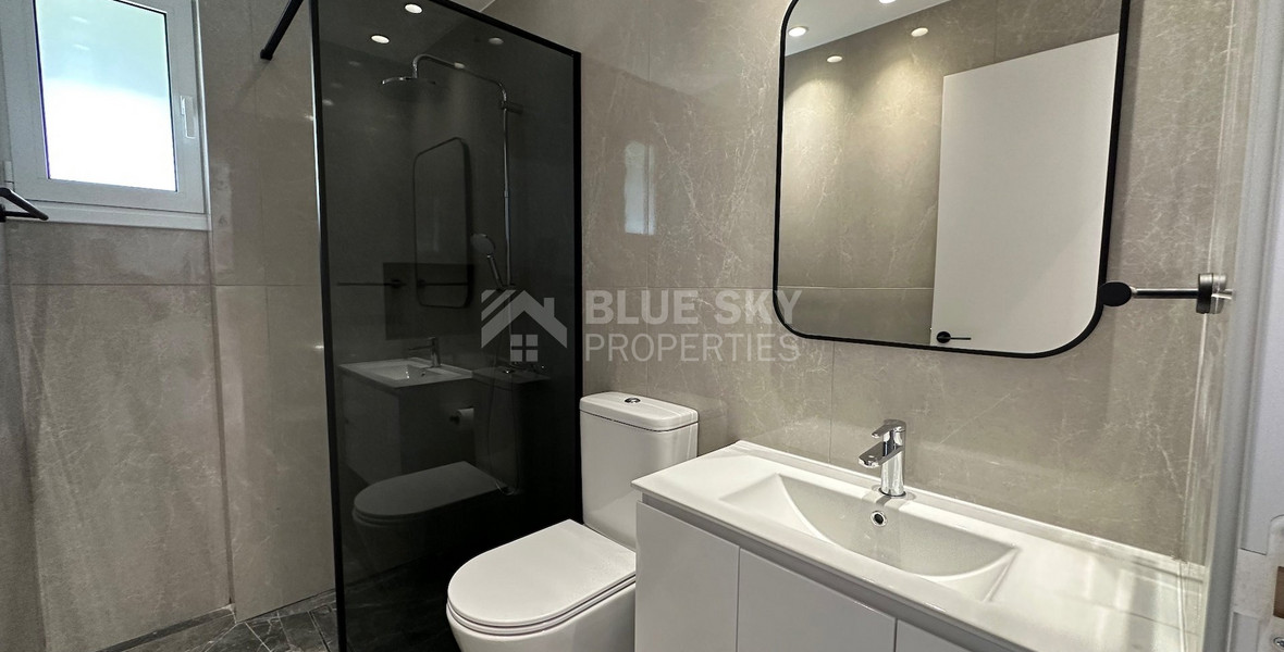 FOR RENT FULLY RENOVATED 2 BEDROOM GROUND LEVEL HOUSE IN AGIOS NIKOLAOS AREA OF LIMASSOL