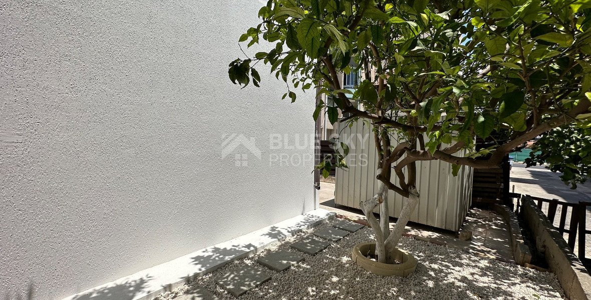 FOR RENT FULLY RENOVATED 2 BEDROOM GROUND LEVEL HOUSE IN AGIOS NIKOLAOS AREA OF LIMASSOL