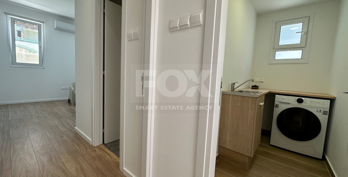 FOR RENT FULLY RENOVATED NEW 2 BEDROOM 2 BATHROOM GROUND LEVEL HOUSE IN AGIOS NECTARIOS AREA OF LIMASSOL