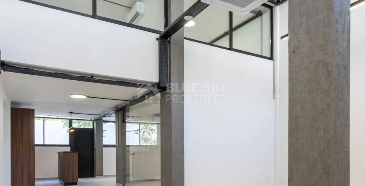 RENT: MODERN OFFICE SPACE IN THE HEART OF THE HISTORICAL TOWN NEAR THE LIMASSOL MARINA.