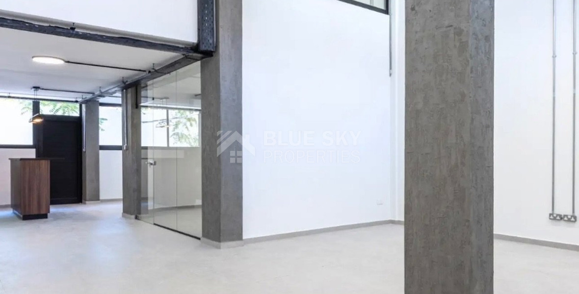 RENT: MODERN OFFICE SPACE IN THE HEART OF THE HISTORICAL TOWN NEAR THE LIMASSOL MARINA.