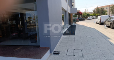 Spacious Ground Floor Showroom for rent in Agios Athanasios Prime Central Road
