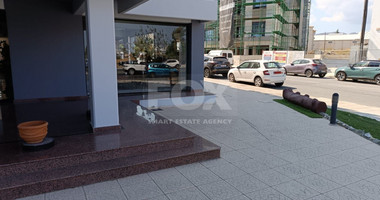 Spacious Ground Floor Showroom for rent in Agios Athanasios Prime Central Road
