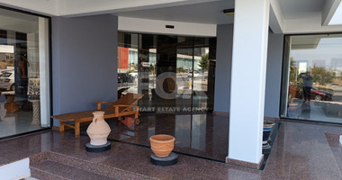 Spacious Ground Floor Showroom for rent in Agios Athanasios Prime Central Road