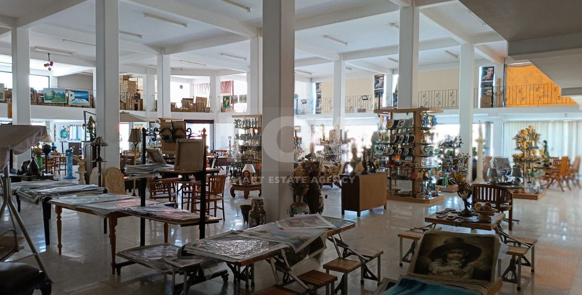 Spacious Ground Floor Showroom for rent in Agios Athanasios Prime Central Road