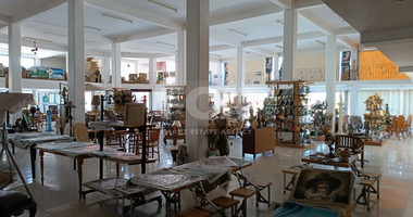 Spacious Ground Floor Showroom for rent in Agios Athanasios Prime Central Road